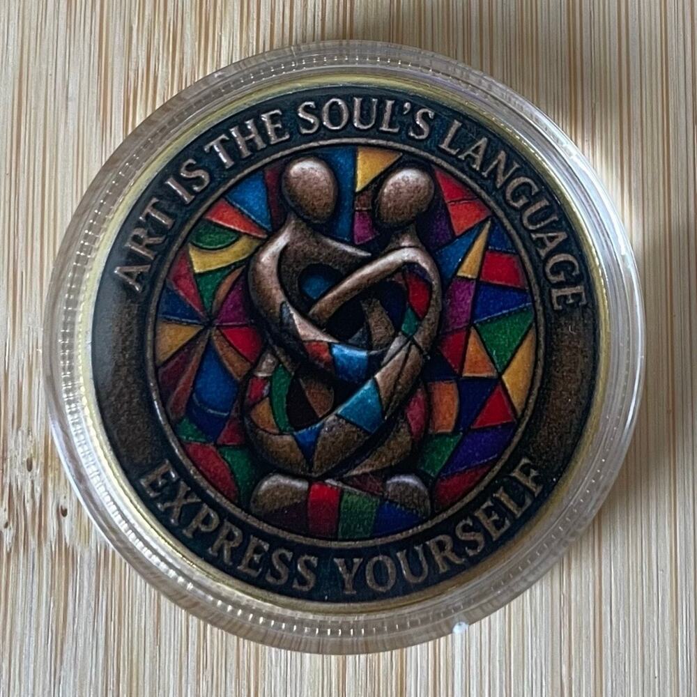 Artist’s Collectors Coin With Protective Case